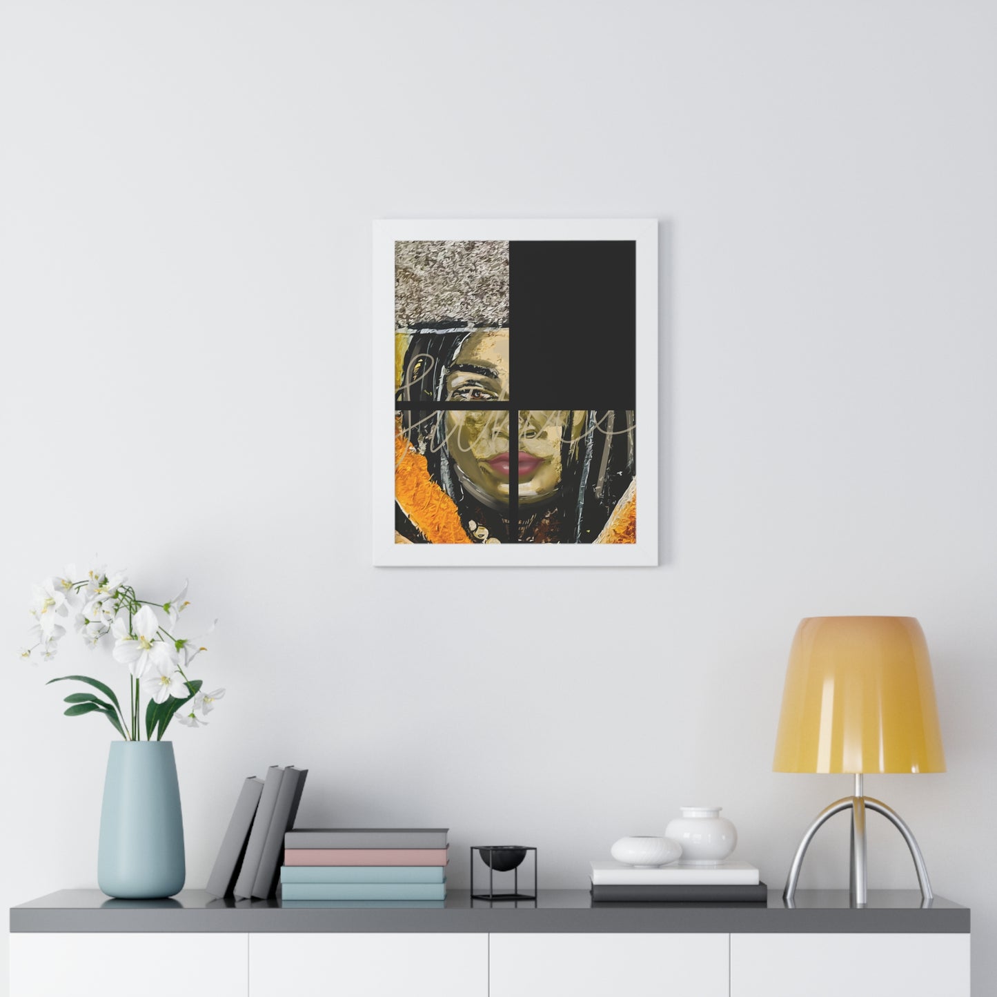 Wall Art Framed Vertical Poster