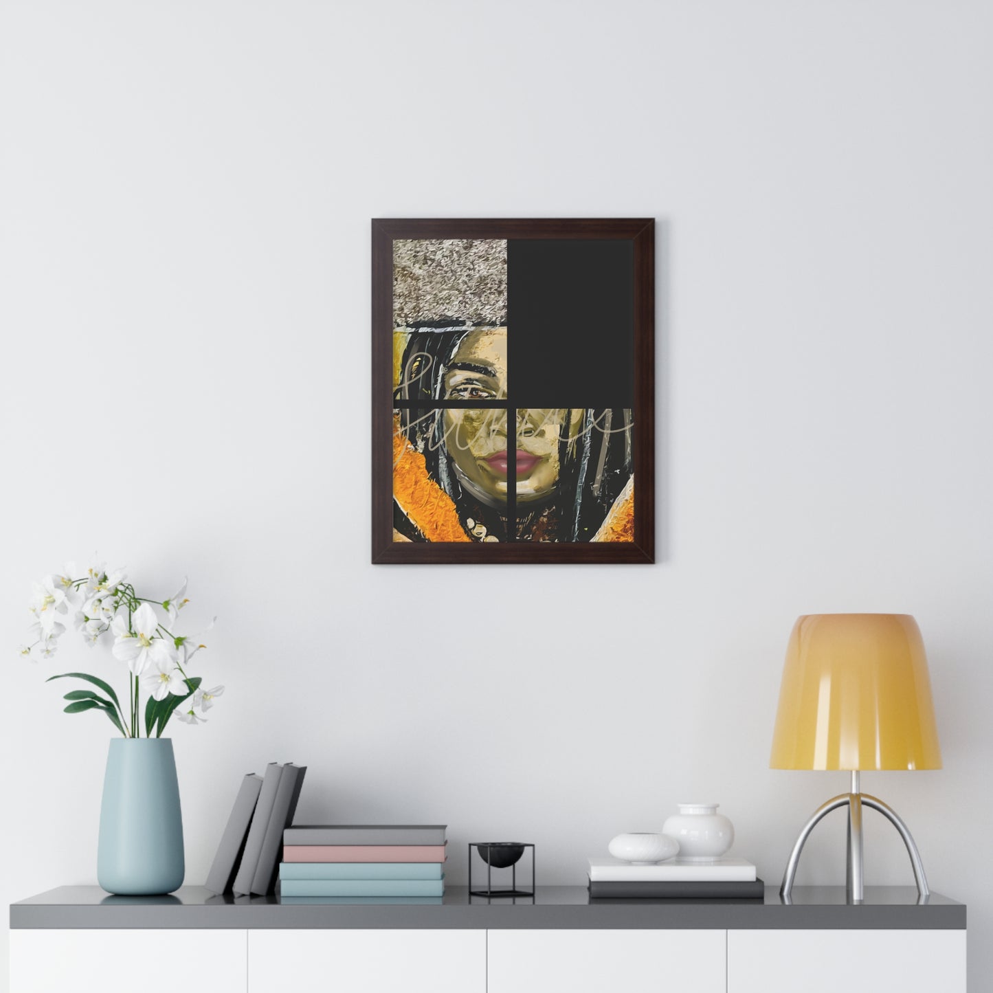 Wall Art Framed Vertical Poster