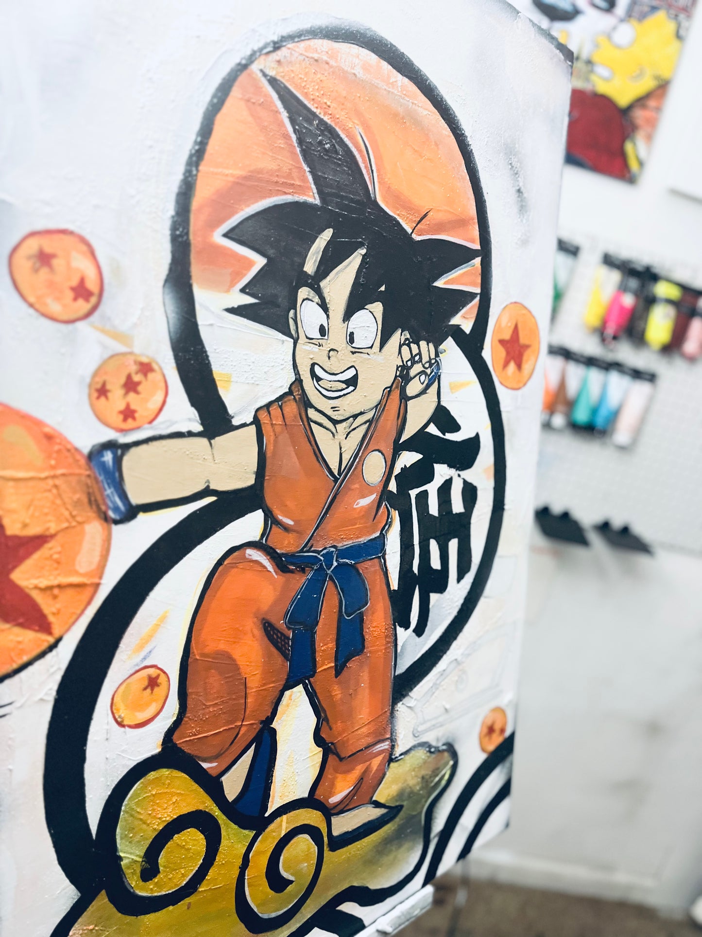 Limited Edition Dragonball Z's GOKU FanArt by LWhite