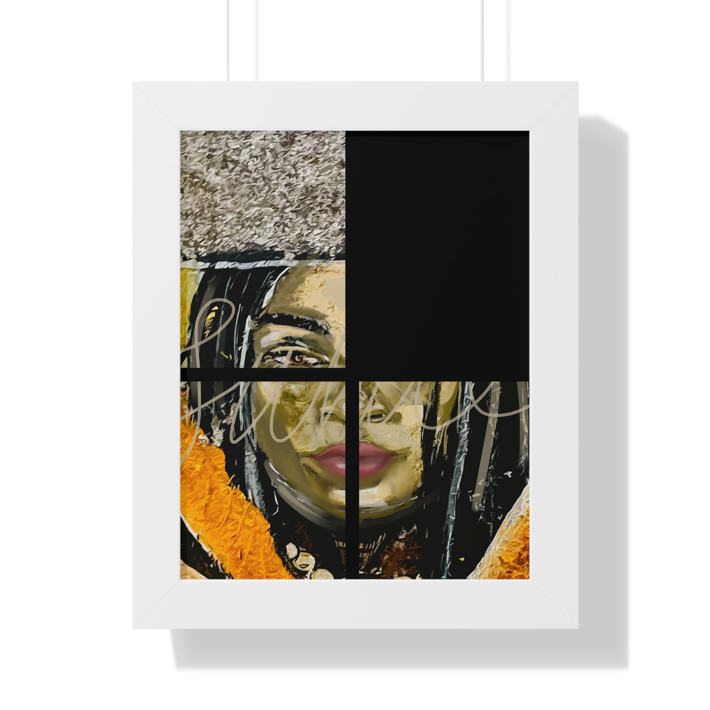 Wall Art Framed Vertical Poster