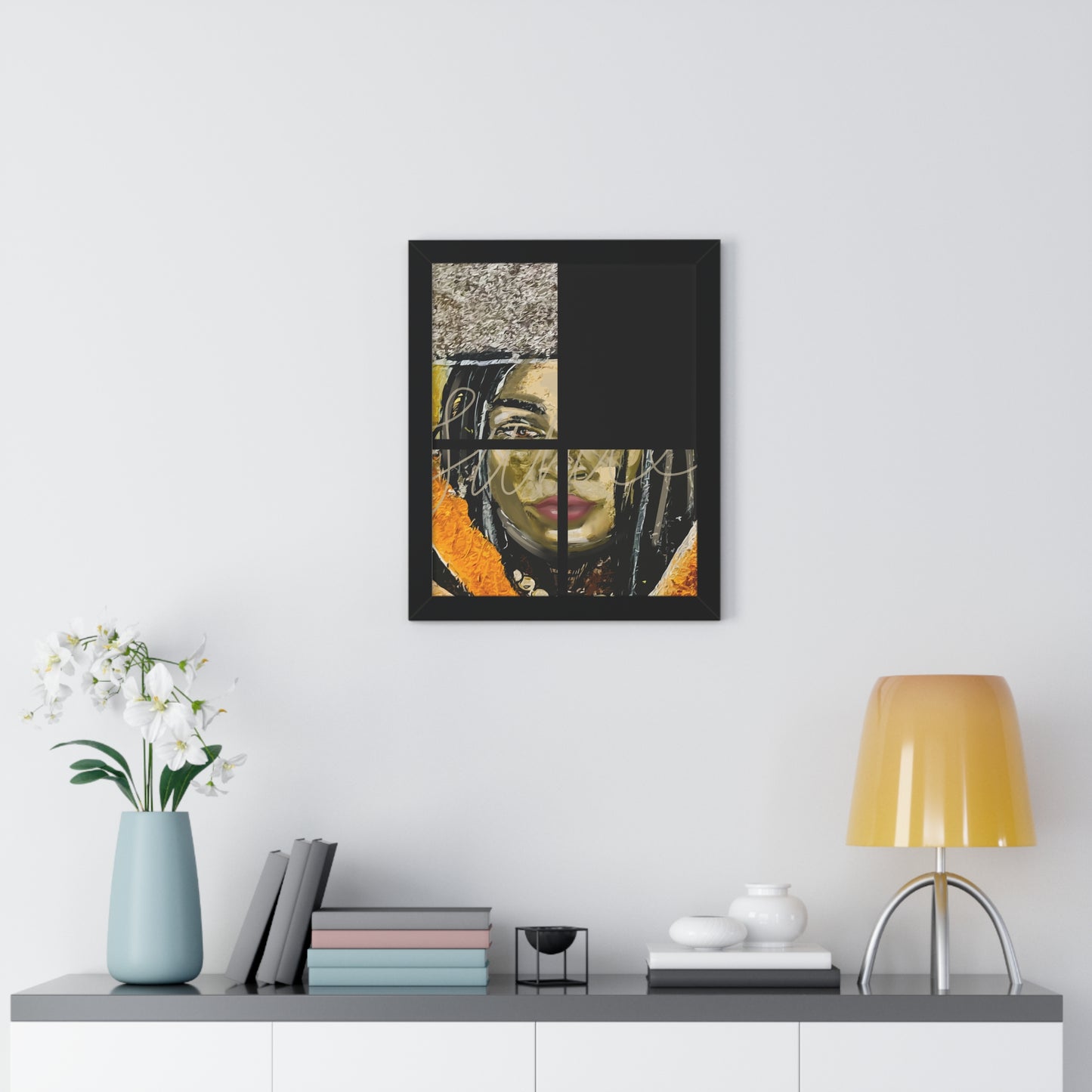 Wall Art Framed Vertical Poster