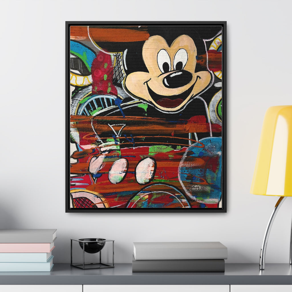 Canvas Print - Mickey Mouse Original Painting