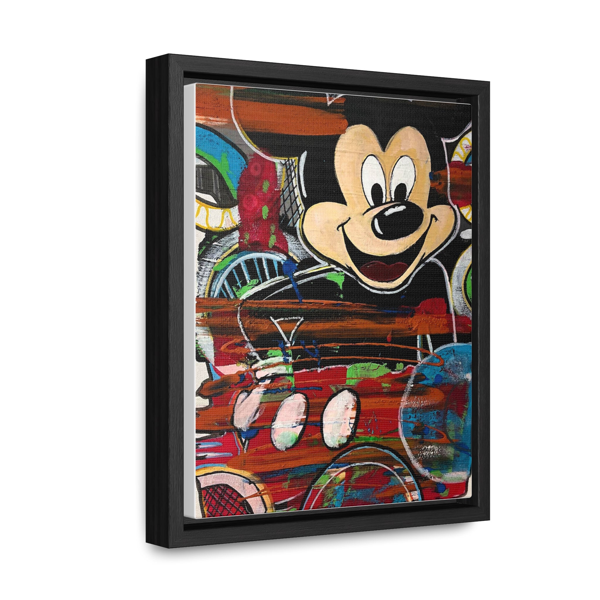 Canvas Print - Mickey Mouse Original Painting