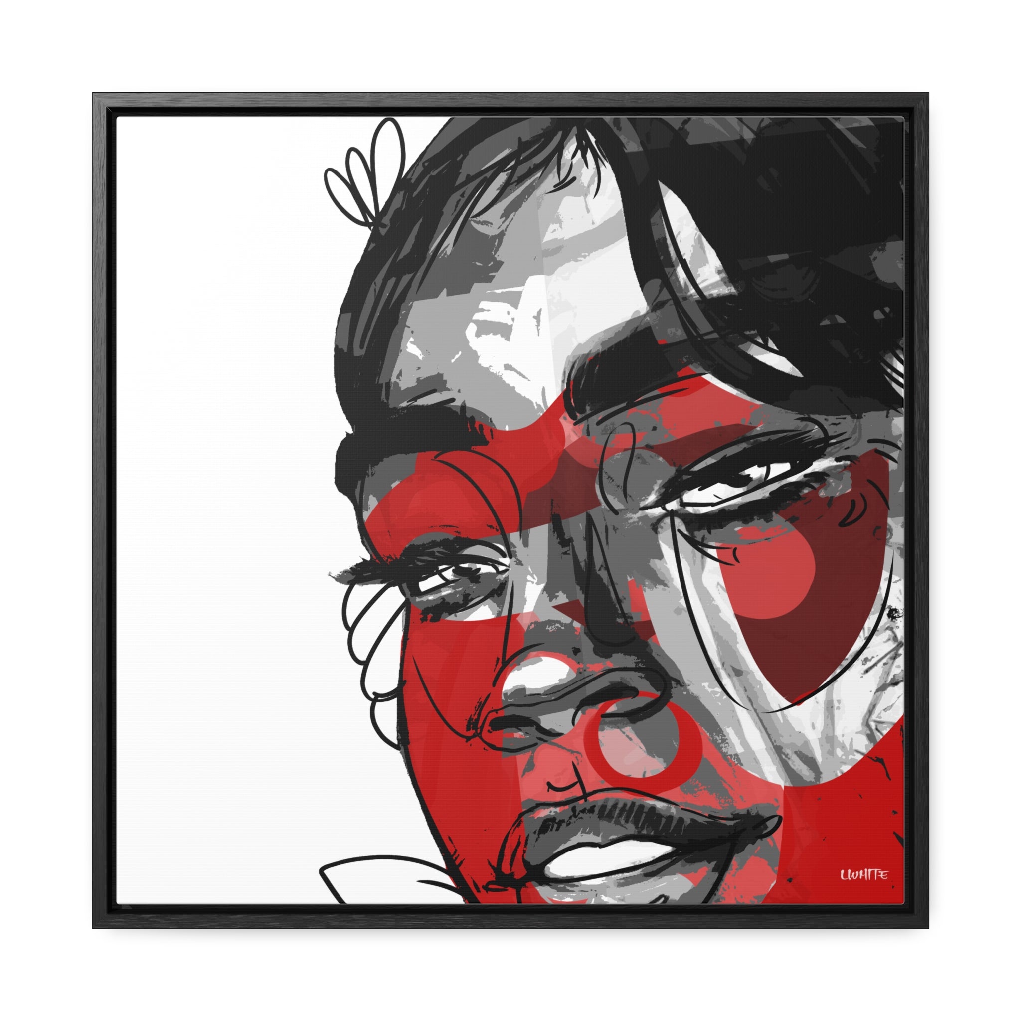 LWhite's Gallery Canvas Wraps, Square Frame