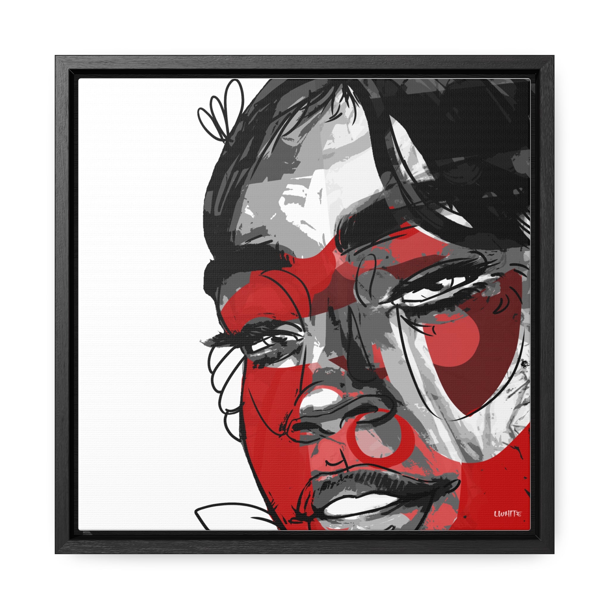 LWhite's Gallery Canvas Wraps, Square Frame