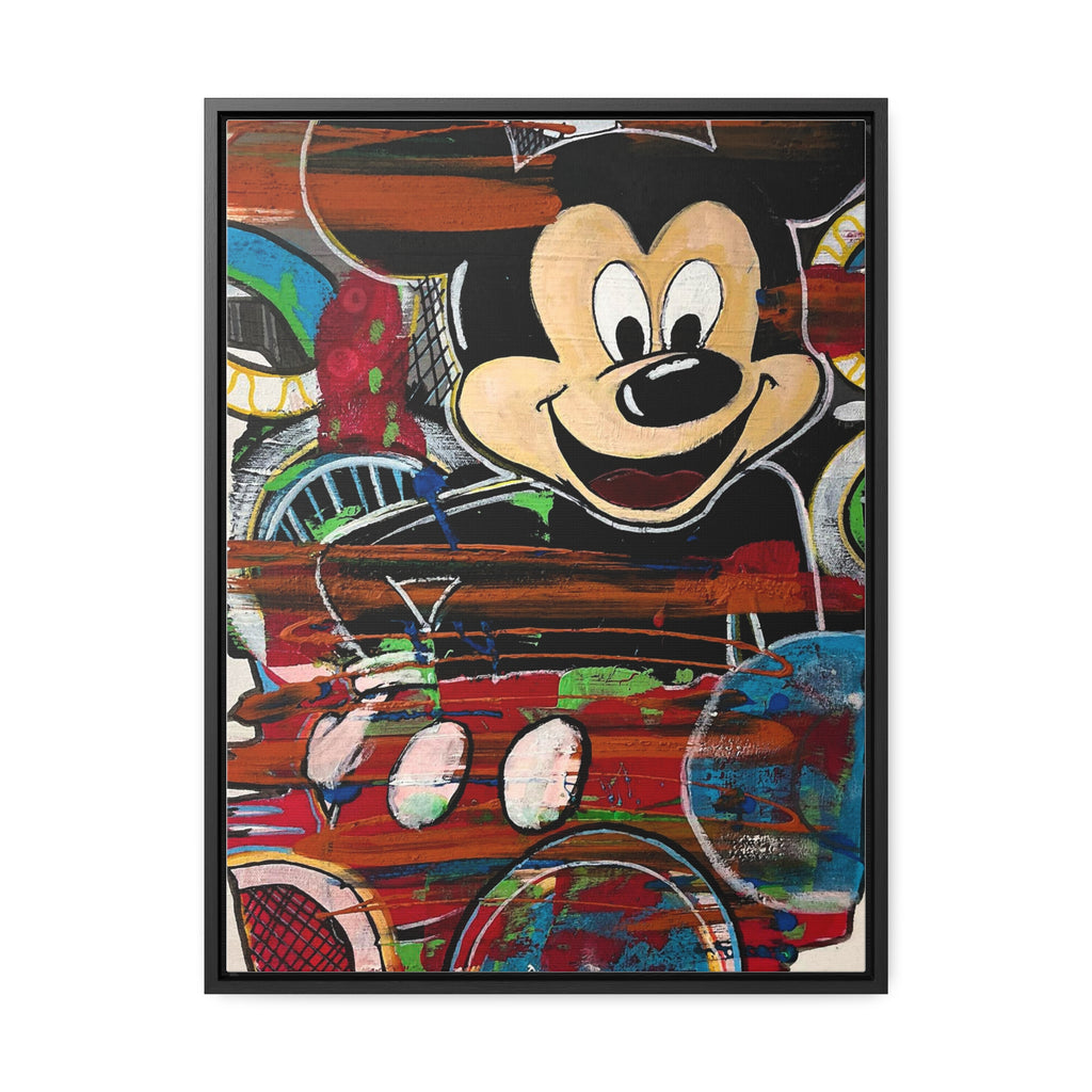 Canvas Print - Mickey Mouse Original Painting