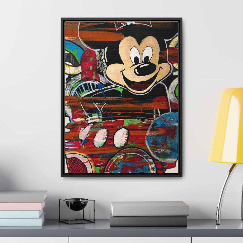 Canvas Print - Mickey Mouse Original Painting
