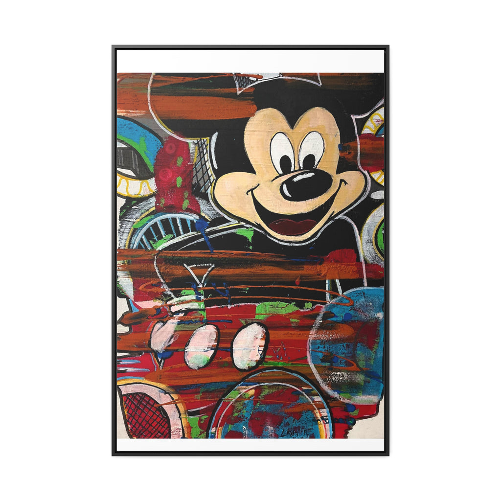Canvas Print - Mickey Mouse Original Painting