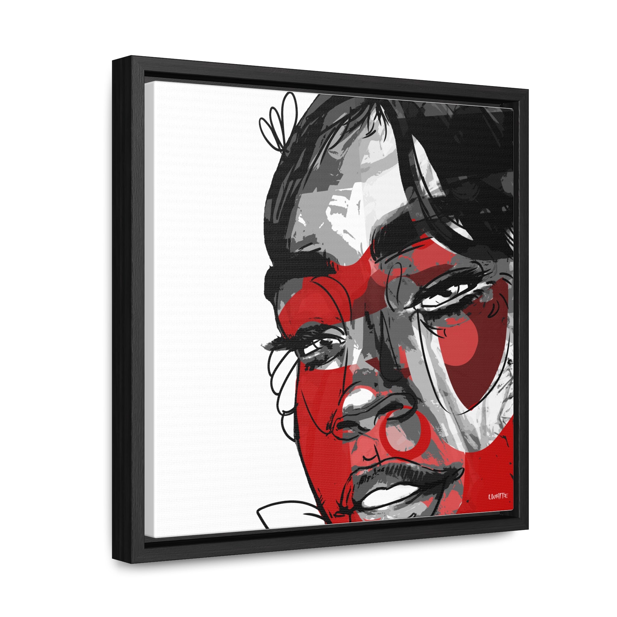LWhite's Gallery Canvas Wraps, Square Frame