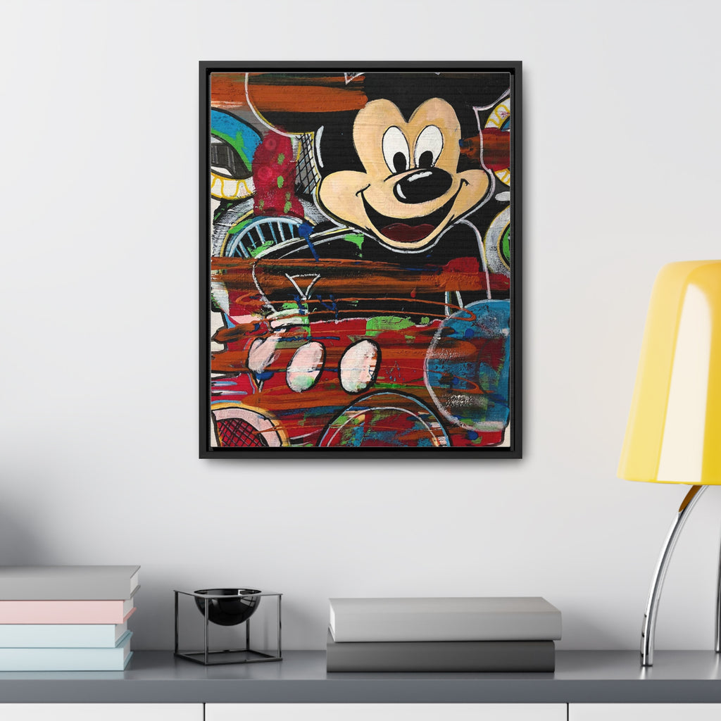 Canvas Print - Mickey Mouse Original Painting