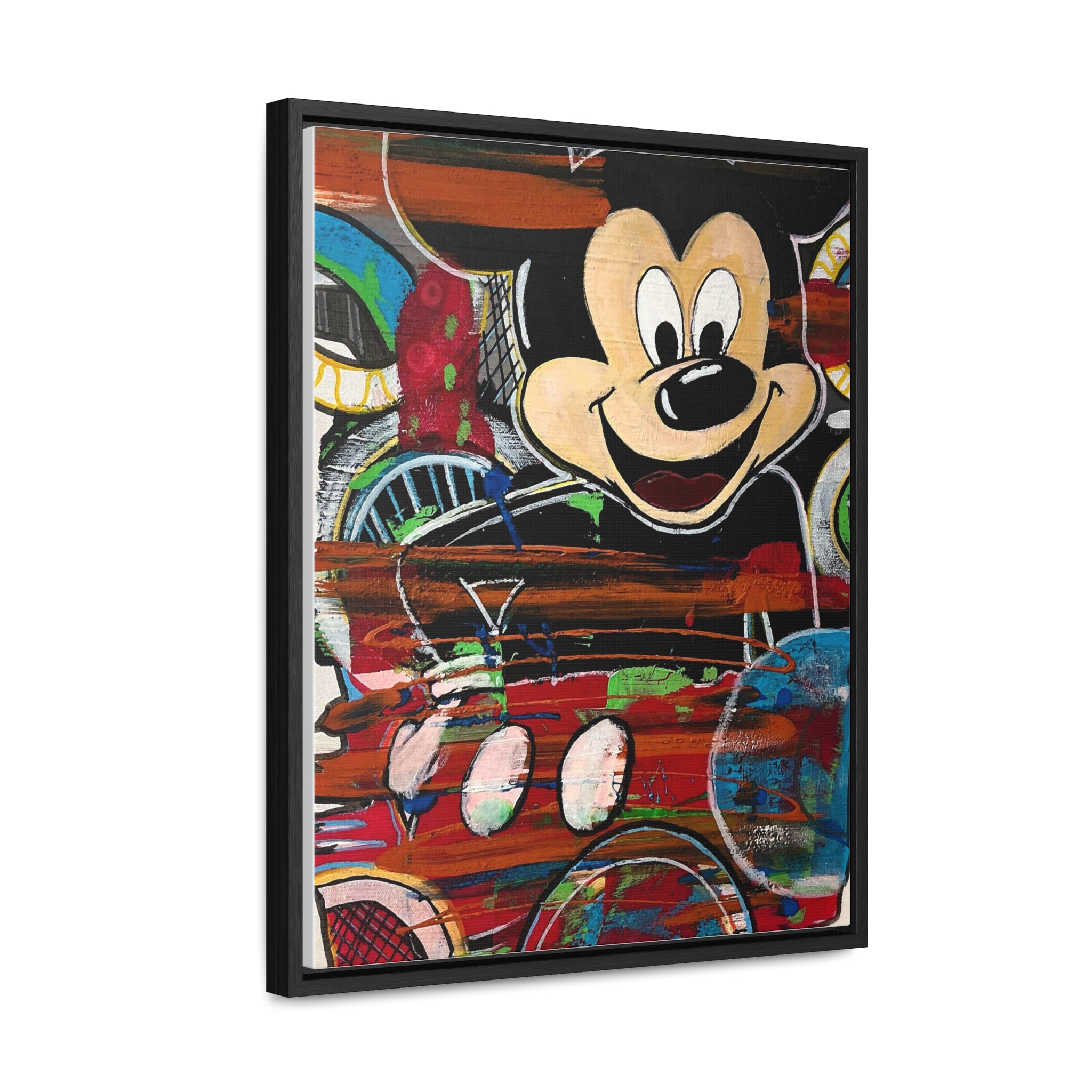 Canvas Print - Mickey Mouse Original Painting