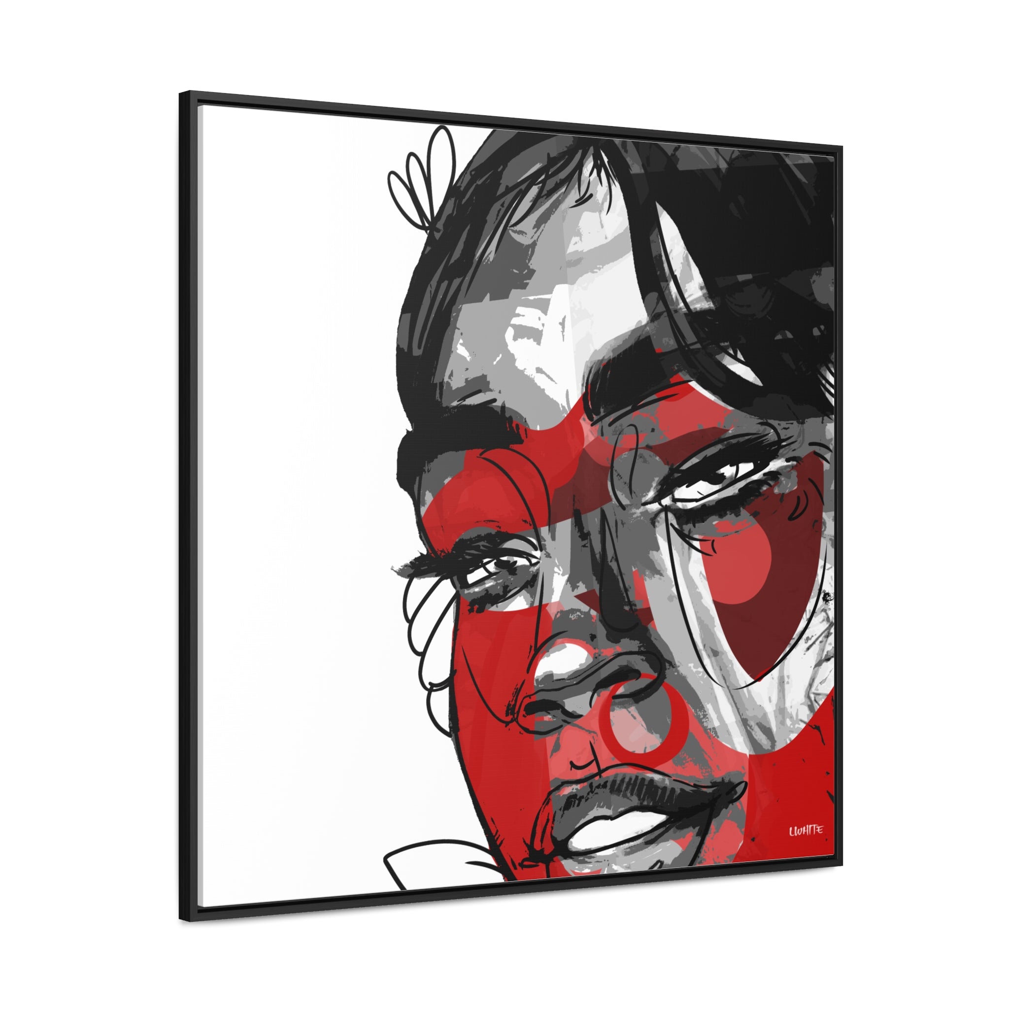 LWhite's Gallery Canvas Wraps, Square Frame