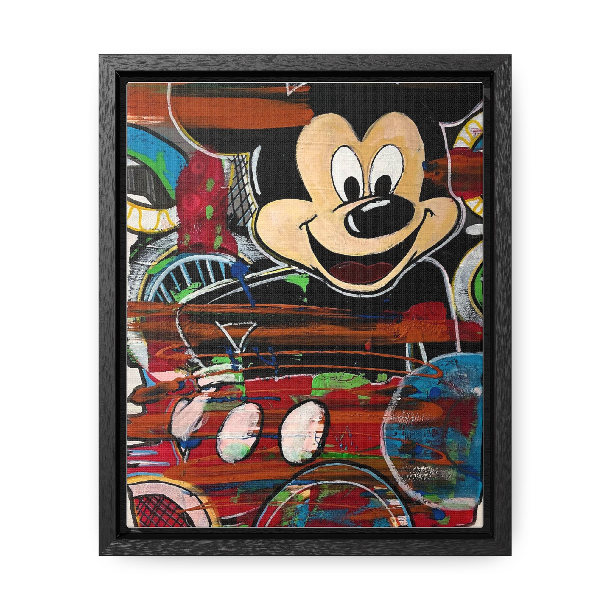 Canvas Print - Mickey Mouse Original Painting