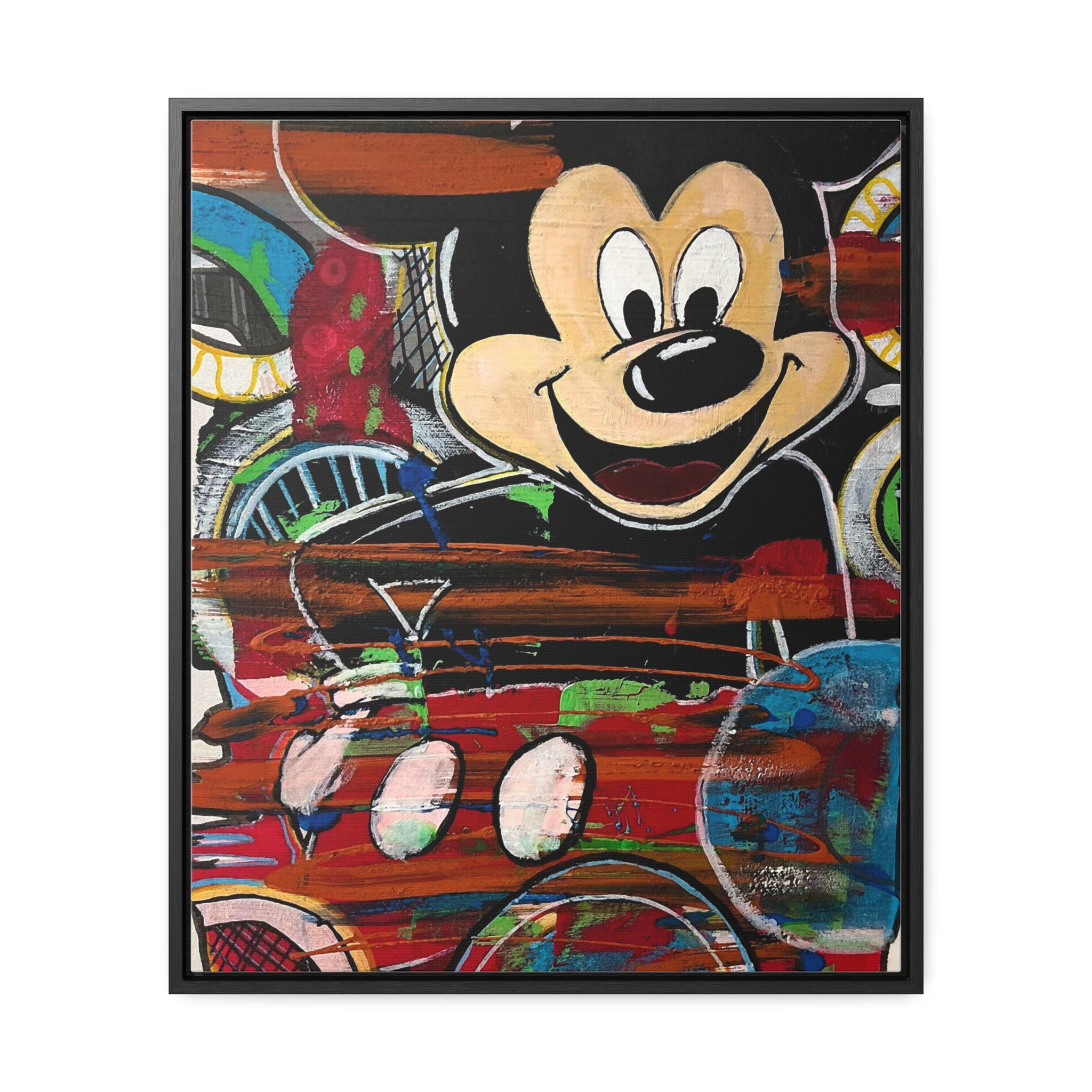 Canvas Print - Mickey Mouse Original Painting